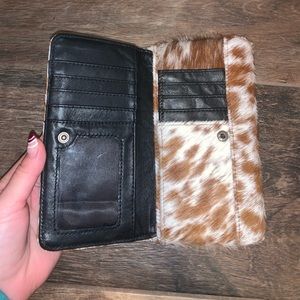 Cowhide wallet
